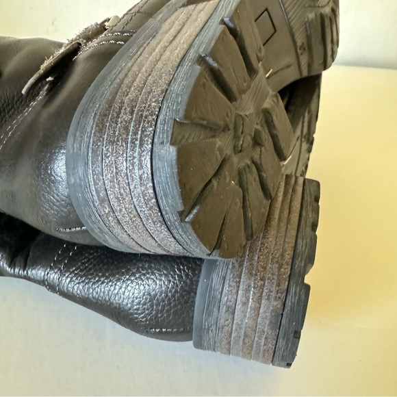 Pikolinos Black Leather Buckle Boots Size 37 - Picture 10 of 13